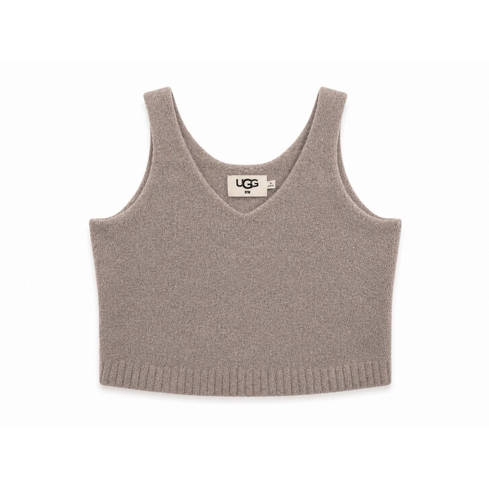 UGG Soft Sherpa Tank Top Dulcie Lounge Comfort L Tan
